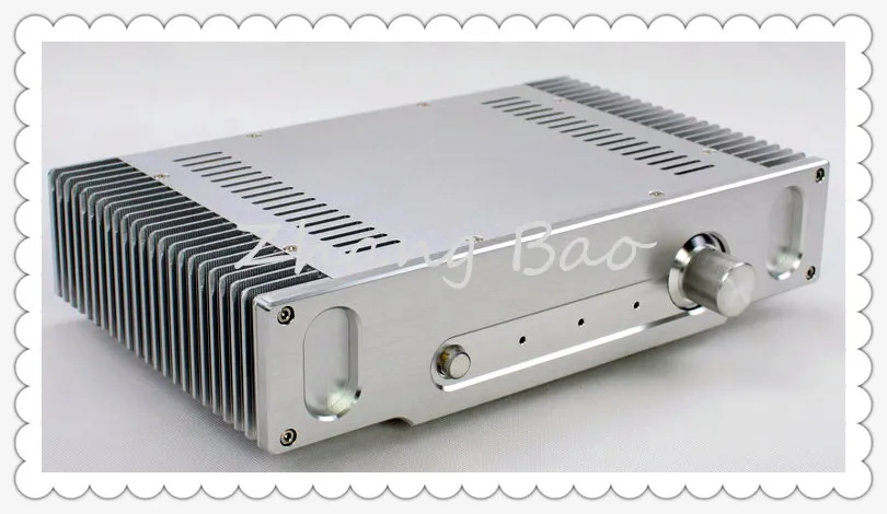 Усилитель WA55 алюминиевый корпус чехол для аудиоусилителя|chassis enclosure|amplifier aluminum