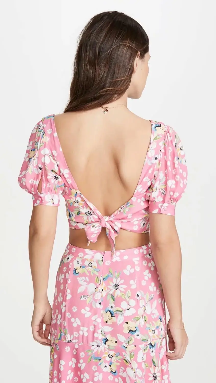 Northflow 2019 blusas блузка mujer de moda кимоно прерия шик печать цветочный бант сексуальные