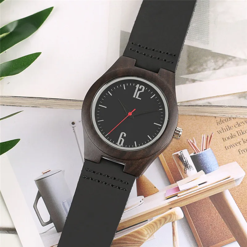 

YISUYA Women Bamboo Wooden Watch Casual Dress Ladies Quartz Watches Creative Nature Wood Handmade Wrist Watch Best Gift Reloj