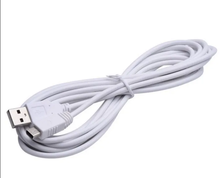 3 м кабель зарядного устройства для Nintendo Wii U Gamepad Контроллер Разъем usb удлинитель