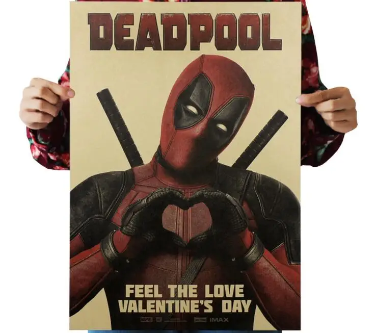 Винтажный постер marvel deadpool Постер настенные наклейки для детских комнат pegatinas de