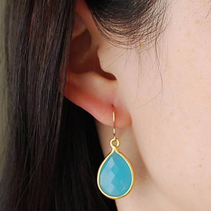 Серьги крупные длинные Brincos Perle Pendientes с камнями модной коллекции 2018 года для женщин.