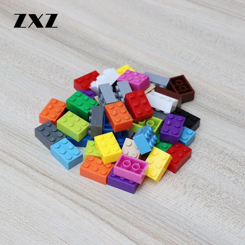 50 шт./лот креативный Классический высокий кирпич 2x3 DIY просветленные строительные