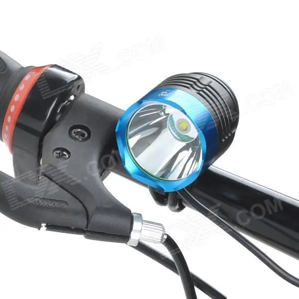 SingFire SF-90 Cree XM-L T6 800lm White 4-Mode Crown Head Bicycle Headlamp - Black + Blue (4x18650)bike light led bicycle | Спорт и