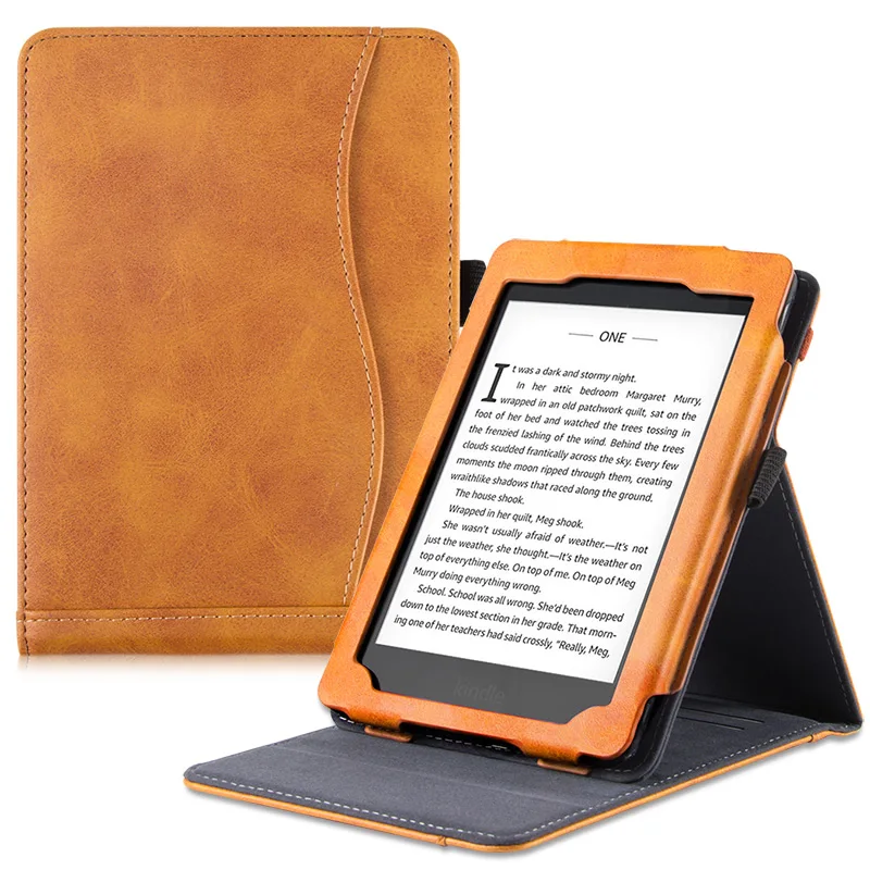 Чехол BOZHUORUI для Kindle Paperwhite (подходит всех моделей Paperwhite) Премиум чехол подставка из
