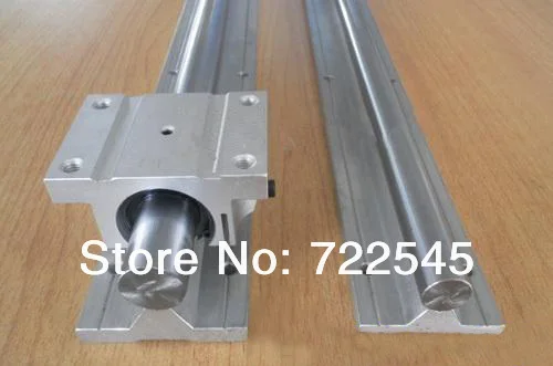 

Wkooa 16 mm Linear Rail Set 2xTBR16 -1000 mm + 2xTBR16UU Block For CNC Parts Set