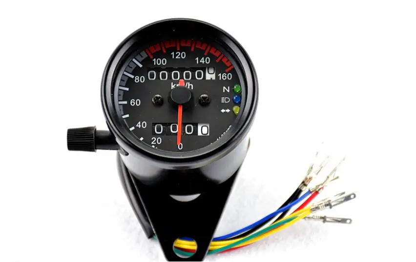 Одометр для мотоцикла велосипеда скутера 12 В 0 160 км/ч|motorcycle speedometer odometer|odometer