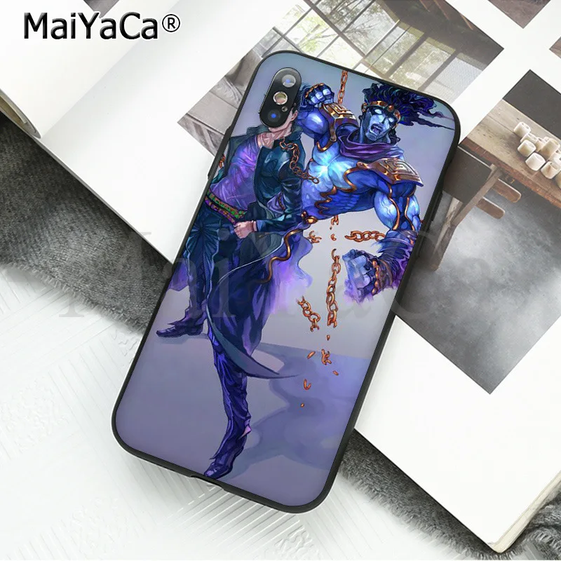 Мягкий силиконовый чехол MaiYaCa jojo для Apple iPhone 8 7 6 6S Plus X XS MAX 5 5S SE XR|Бамперы| |