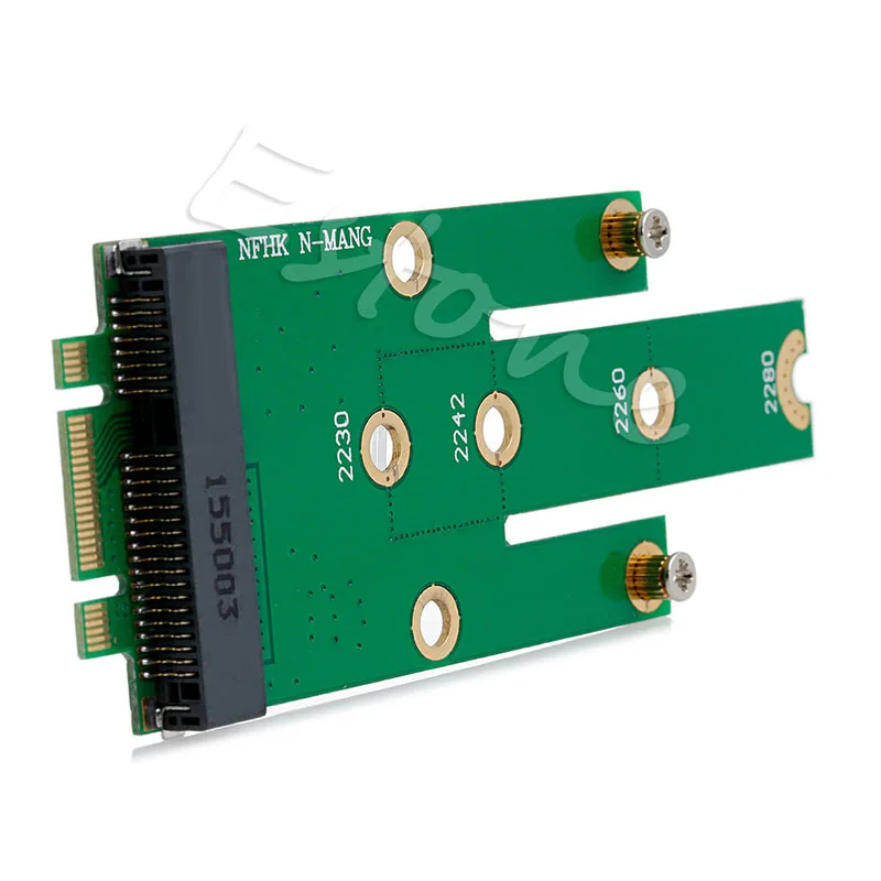MSATA Mini PCI-E 3,0 SSD для NGFF M.2 B Ключ SATA Интерфейс адаптер карта-L059 горячий