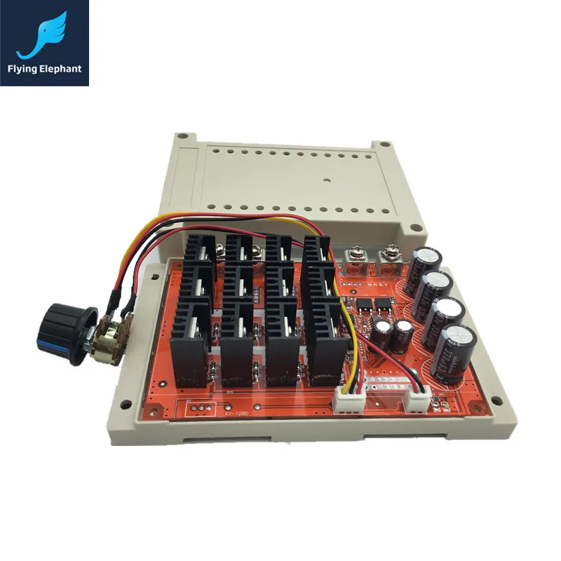 60A DC9-50V 3600 Вт ШИМ контроллер двигателя постоянного тока HOO регулятор скорости +