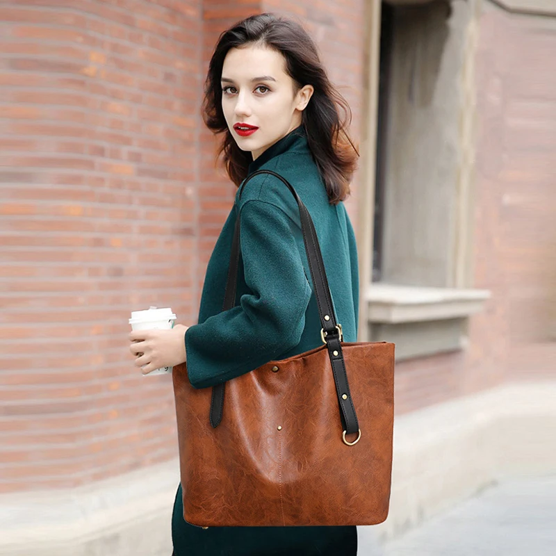 

Fashion Women Bags Luxury Handbags Designer High Quality Ladies Messenger Shoulder Bag Leather Bolso Mujer Large Capacity