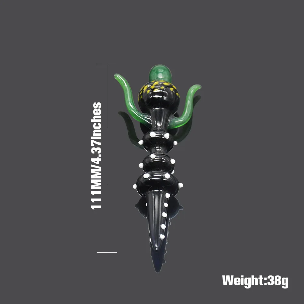 HORNET уникальный стиль стекло Carb cap Dabber воск Dab инструмент 111 мм масляные установки