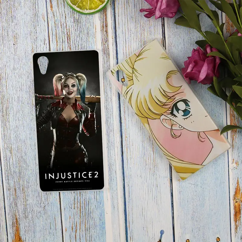 Прозрачный чехол Injustice 2 для Sony Xperia Z3 Z5 Premium M4 Aqua M5 X XA XA1 C4 C5 E4 E5 XZ XZ2 Compact Plus | Мобильные