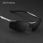 Мужские солнцезащитные очки VEITHDIA, модные брендовые дизайнерские очки для езды на велосипеде с поляризационными алюминиевыми линзами UV400, спортивные солнцезащитные очки для мужчин 6529