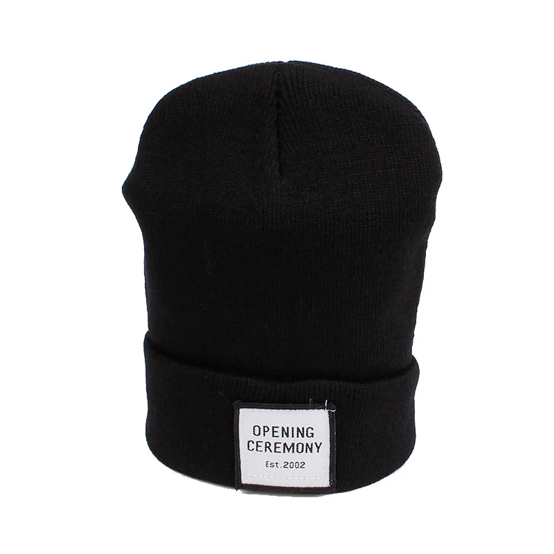 Хлопковые теплые зимние Для женщин шляпа сплошной вязаная шапка шапки Зима Весна