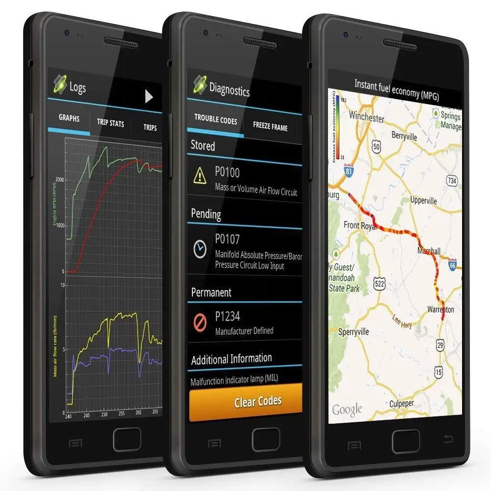 OBDLink LX Bluetooth: профессиональный класс OBD2 автомобильный инструмент сканирования для Windows и Android DIY автомобиля и грузовика диагностики данных