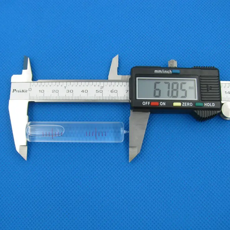 Размер 13*70 мм точность 10 дюймов/2 высокоточный пузырьковый уровень стеклянный