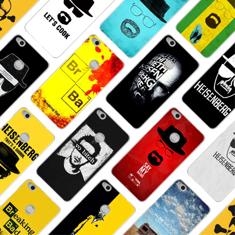Модный жесткий чехол MLLSE Breaking bad style для Huawei NOVA 3 3i 4 Honor V20 8X 8A 7A Pro 7X 7C 7S 8 9 10 Lite Play