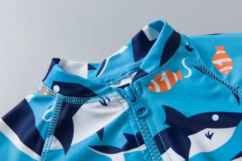 Купальный костюм для девочек и мальчиков купальный из двух предметов с длинными