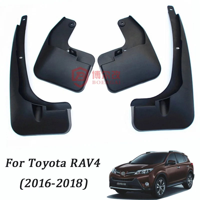 Автомобильные передние и задние брызговики для Toyota RAV4 2013 2014 2015 2016 2017 2018 крыло