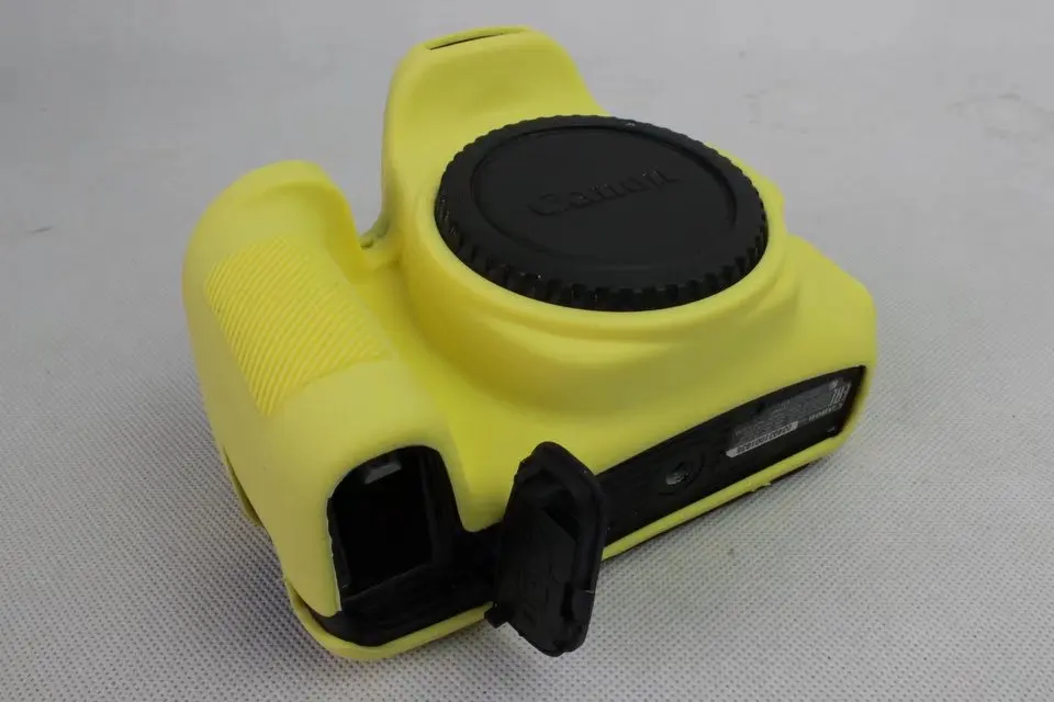 Мягкий силиконовый резиновый защитный корпус для камеры чехол Canon 77D|camera protection|soft