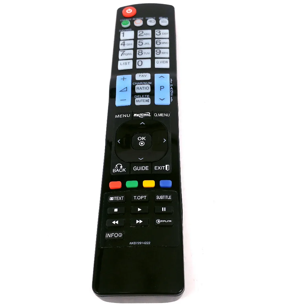 Новый пульт дистанционного Управление для LG светодиодный ЖК дисплей ТВ AKB72914222
