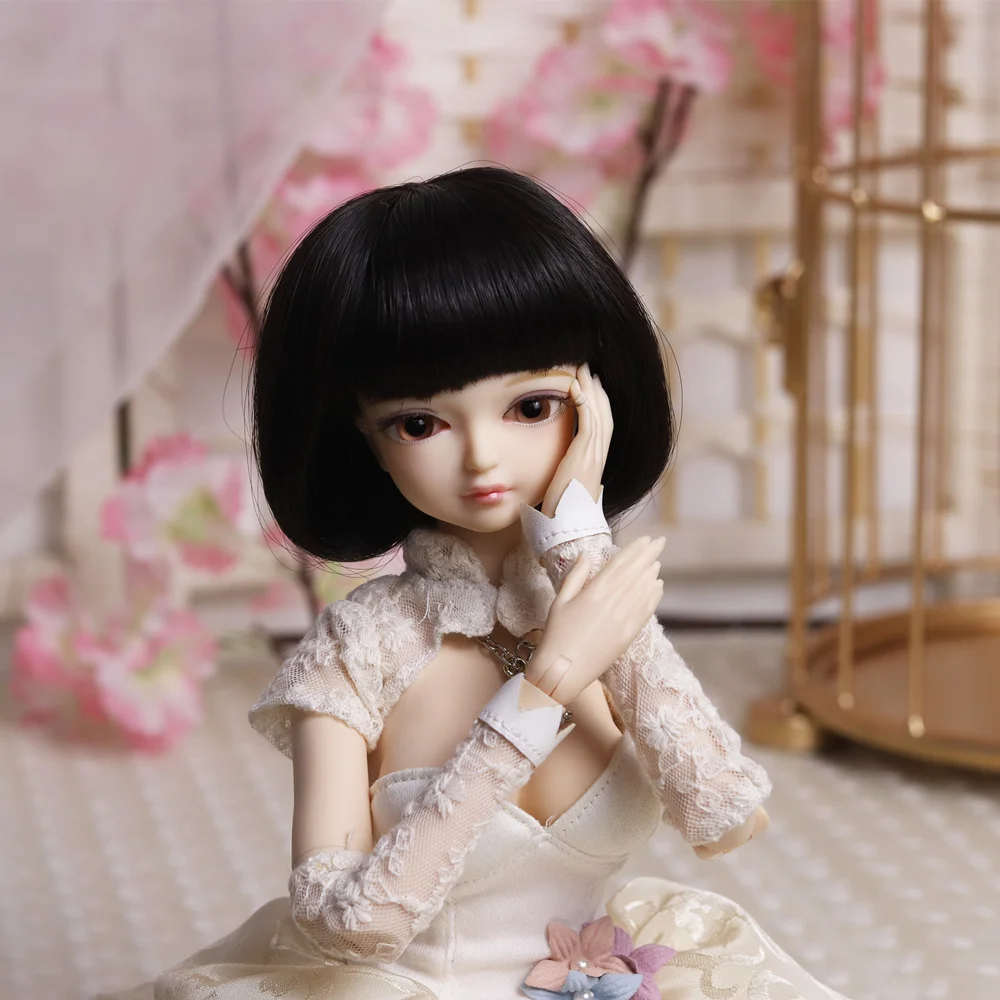 Шарнирная кукла Dream Fairy 1/4 45 см милая девушка с макияжем золотые длинные волосы