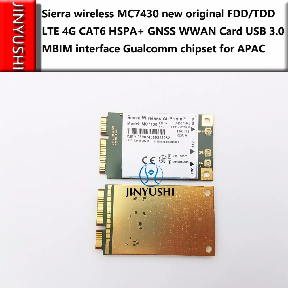 Sierra Wireless MC7430 100% оригинал без поддельных FDD/TDD LTE 4G CAT6 WWAN карта| |