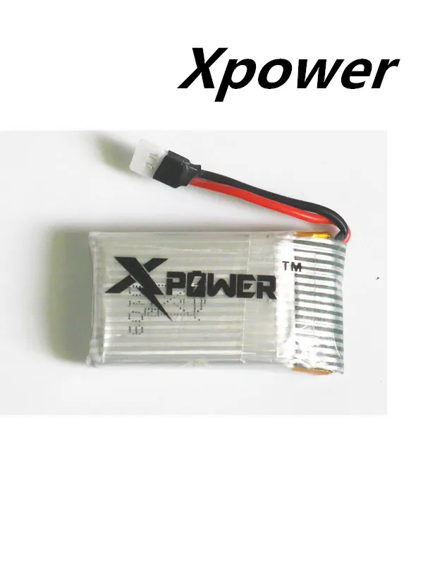 Lipo battery 3.7v 800mAh Xpower and USB charger with plug for syma X5C-1 X5C V391 Cheerson CX-30 CX-30w RC Quadcopter Part 5pcs | Игрушки и