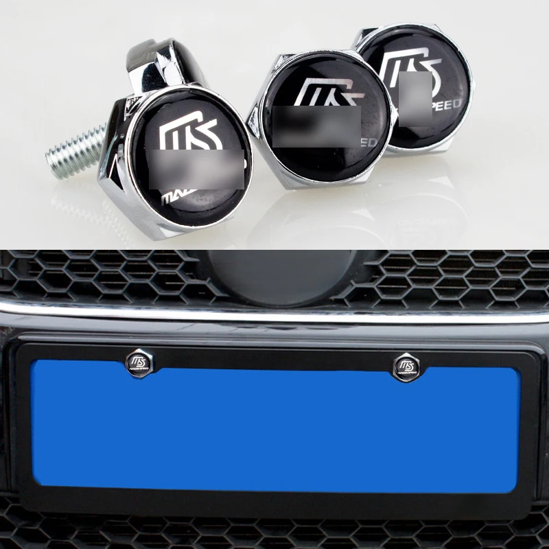 4 шт. новые автомобильные наклейки болты для номерного знака винты Mazda автомобиля