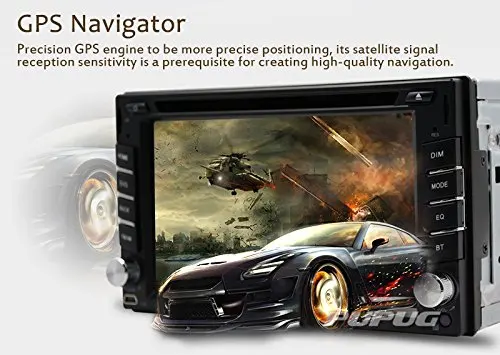 Горячая Распродажа 6 2 ''автомобильный dvd gps плеер Bluetooth Nav автомобиль аудио