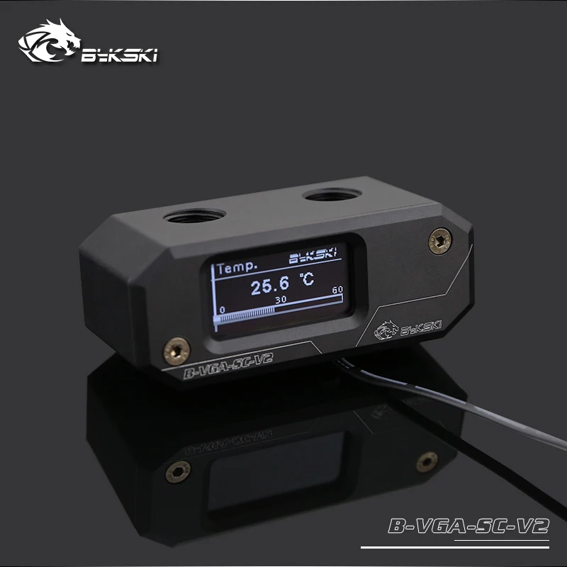 Bykski B-VGA-SC-V2, Bykski's GPU Блок мост цифровой дисплей термометр Замена модули, для Bykski's GPU блоки