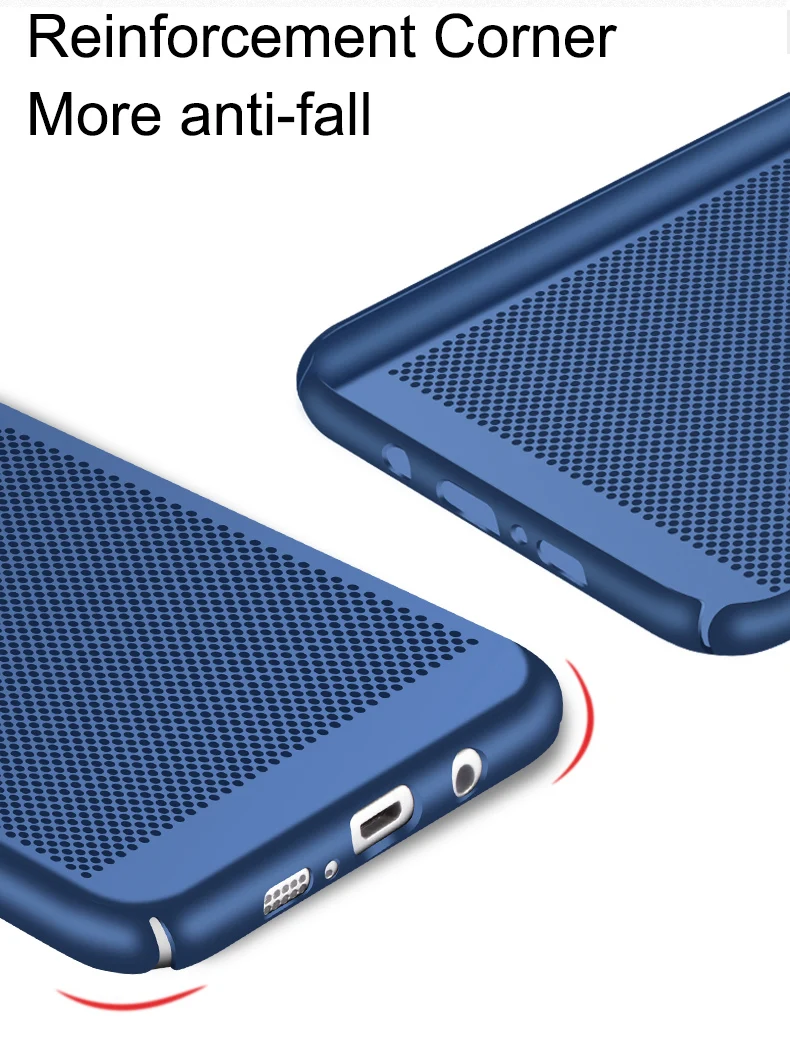 Ультра тонкий полый теплоотвод Телефон чехол для iPhone 6 6s 7 plus Samsung S6 Edge S8 S7 |