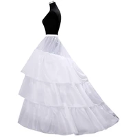 white black wedding dresses petticoat crinoline slips underskirts train tulle half slips skirt free shipping 2020