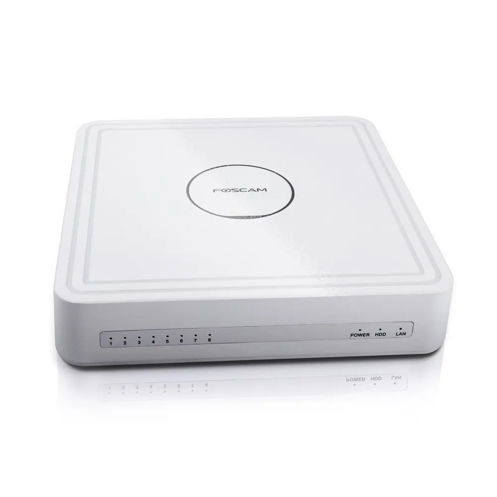 Foscam FN7108HE 1080 P Full HD PoE NVR поддерживает 8CH просмотра в прямом эфире удаленного
