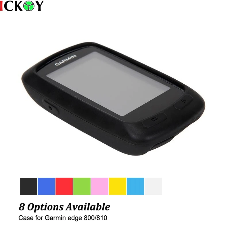 

Outdoor Cycling Silicone Rubber Protect Case + LCD Screen Film Protector For Garmin Edge 800/810/Touring