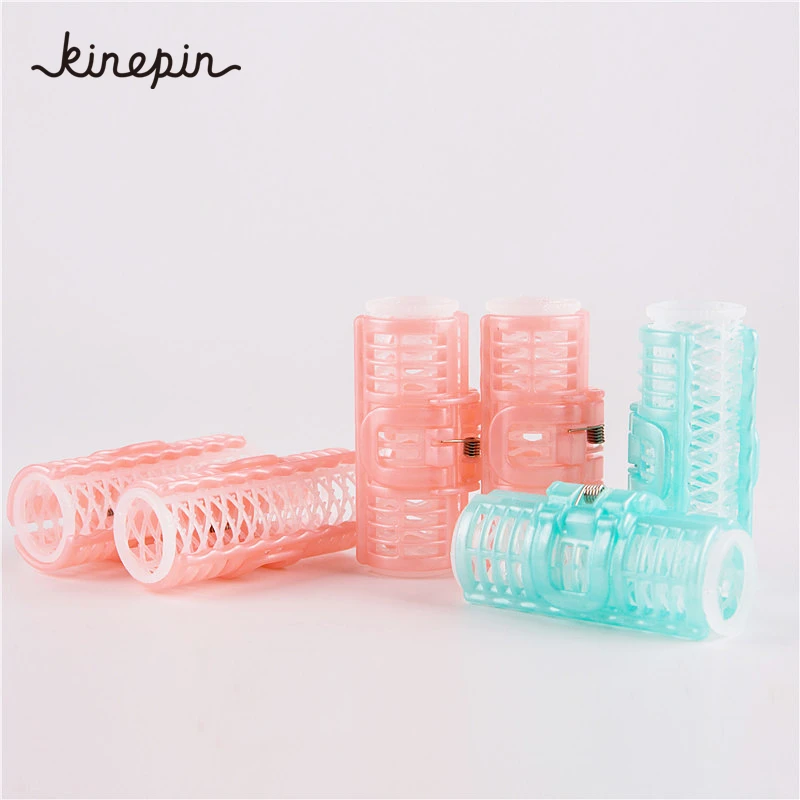 4Pcs/Pack Hair Curler Roller Hairdressing Physical Curls Home Use DIY Magic Large Self-Adhesive Hair Rollers Styling Beauty Tool