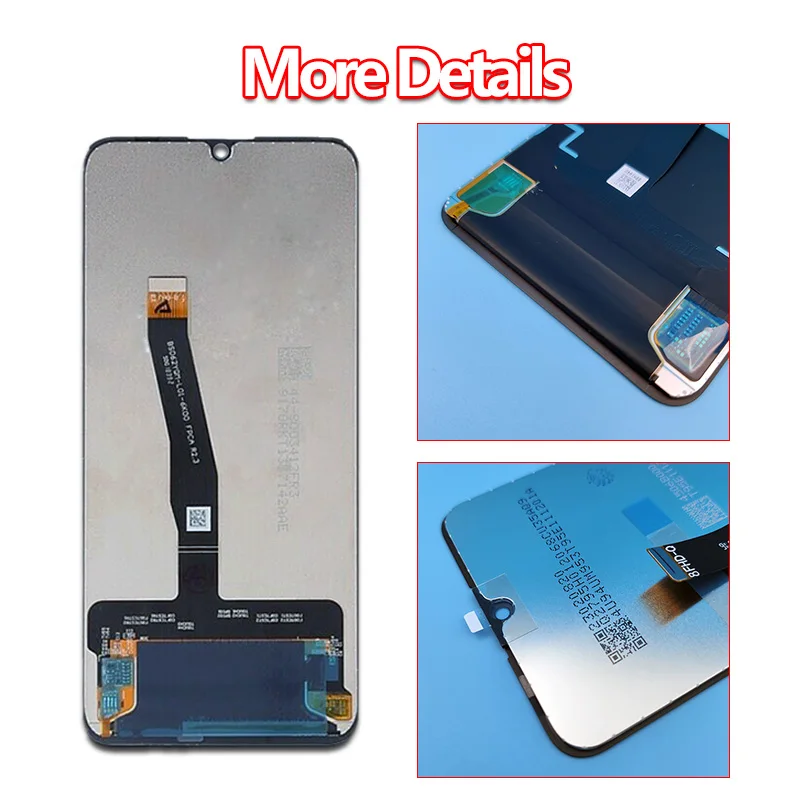 100% Оригинальный ЖК дисплей с рамкой для HUAWEI P30 Lite экран сенсорный Nova 4e MAR LX1 LX2