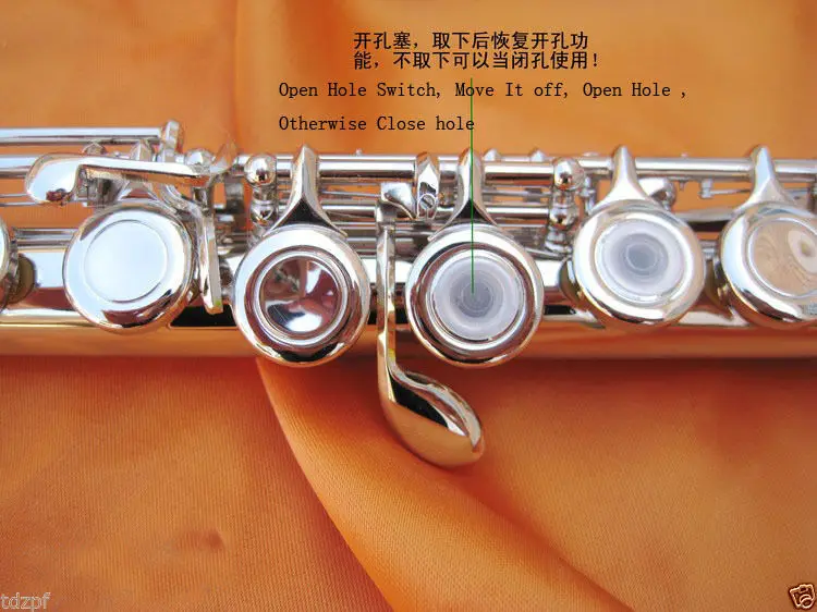 Флейта Профессиональная Новая флейта 16 отверстие Открытый Тонкий тон