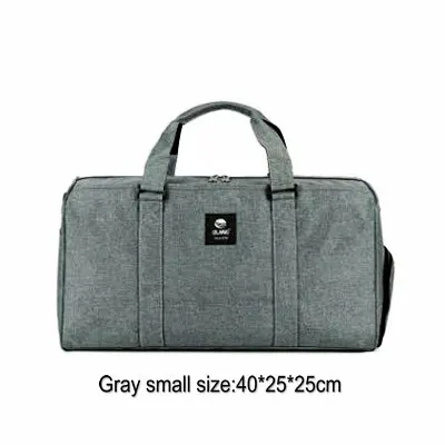 Gray Small Отделение для сухого и мокрого плавания, сумка ming, супер водонепроницаемая, Оксфорд, для плавания, для спортзала, сумка для занятий спортом на открытом воздухе, сумка через плечо, женские сумки - Цвет: Gray Small