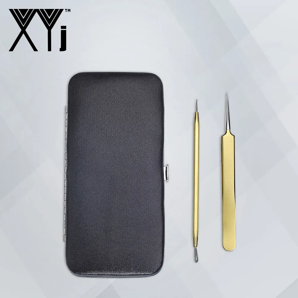 XYj 6 шт./компл. угорь Tool Kit для чистки лица акне иглы комедона Пинцет Инструменты