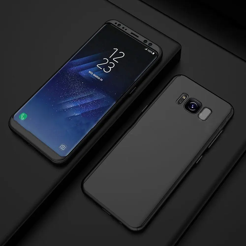 Для Samsung Galaxy S9 Plus чехол 360 полный корпус бампер Защита для экрана S8 S7 S6 edge S5 Neo A3 A5 J5