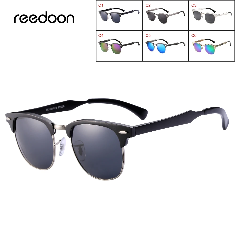 Женские и мужские солнцезащитные очки Reedoon брендовые дизайнерские