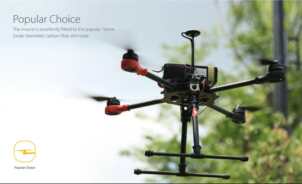 4 шт./партия HOBBYWING xrotor PRO 25A круговой ESC+ крепление двигателя бесщеточный электронный регулятор скорости для FPV квадрокоптера