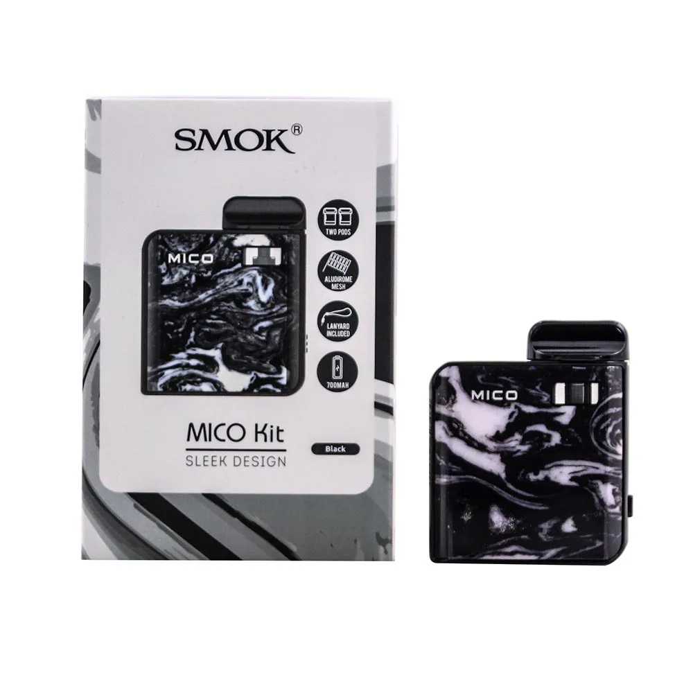 Распродажа! набор SMOK Mico, зажигалка, 700 мА/ч, батарея, электронная сигарета, анти-протекание, мини, электронная сигарета, ручка Pod, катушка VS NORD JC01