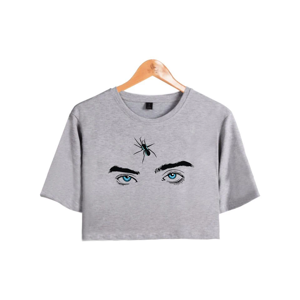 Billie Eilish,, топы, футболки, женские летние шорты, футболка, Женская сексуальная одежда, хит-хоп, повседневная, Harajuku