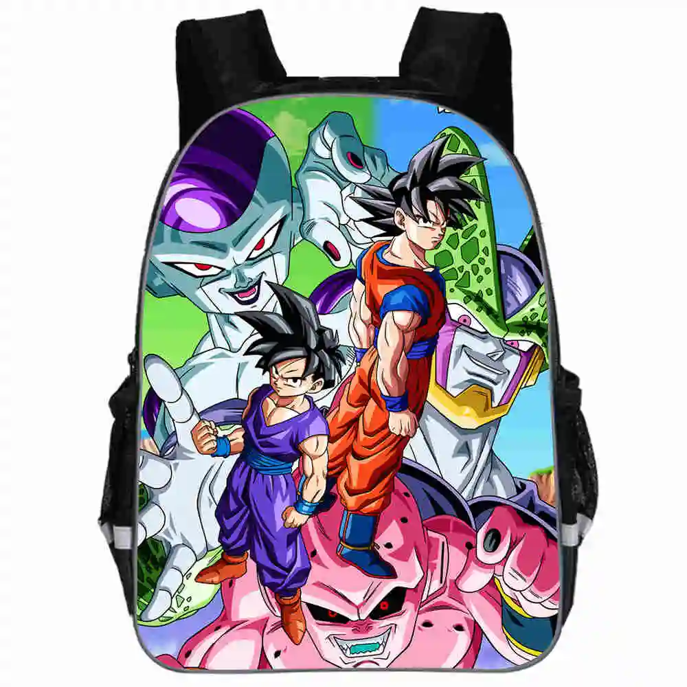 K Рюкзак с драконом и шариком, ультра-Instinct Goku Z Vegeta Migatte no Gokui, повседневные школьные сумки для маленьких мальчиков и девочек, подростков, Mochila Bolsa - Цвет: K