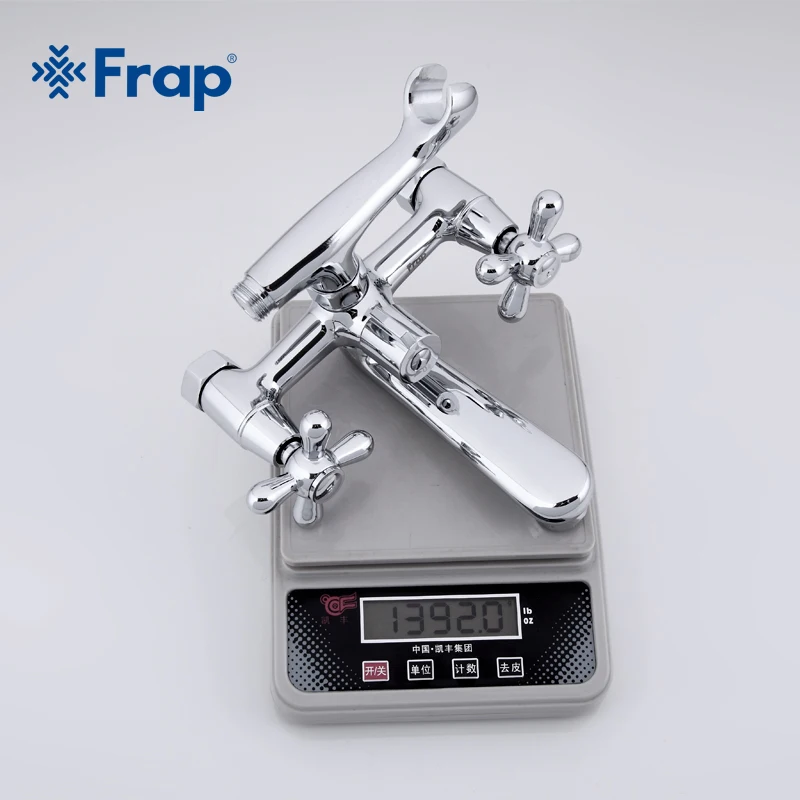 Frap 1 комплект смеситель для душа и ванны настенный холодной горячей воды с