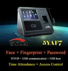 Распознавание лица, Распознавание отпечатков пальцев, TCP IP, устройство контроля доступа, биометрический рекордер времени, Бесконтактный сенсор