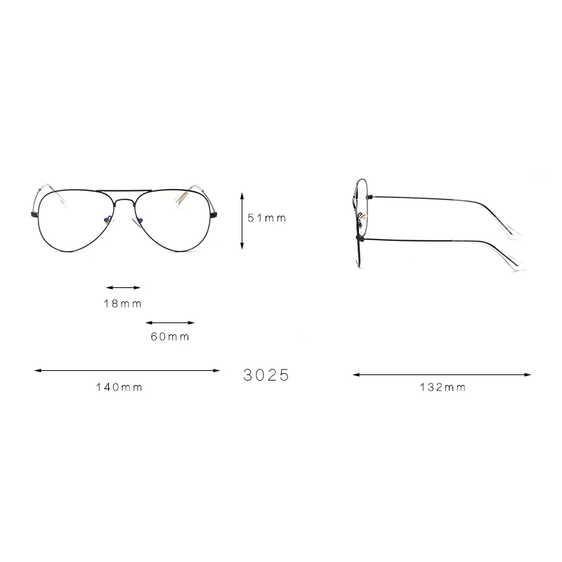 Mimiyou 2 размера Wrap Pilot Eyewear Ретро Оптические женские мужские очки для чтения оправа